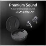LG Tone Free FP5 - Enhanced Active Noise Cancelling Bluetooth Earbuds - Black - OPEN BOX - Image 16