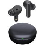 LG Tone Free FP5 - Enhanced Active Noise Cancelling Bluetooth Earbuds - Black - OPEN BOX