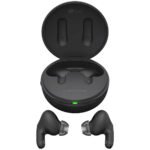 LG Tone Free FP5 - Enhanced Active Noise Cancelling Bluetooth Earbuds - Black - OPEN BOX - Image 9