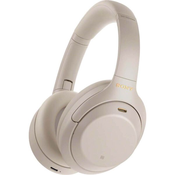 Sony Wireless Noise-Cancelling Over-the-Ear Headphones - Silver