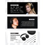 Wicked Audio Hum 1000 Wireless Active Noise Cancelling Headphones - OPEN BOX - Image 5